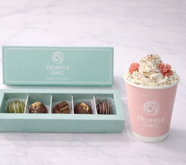 Combo Hot chocolate + Mix truffles (2)